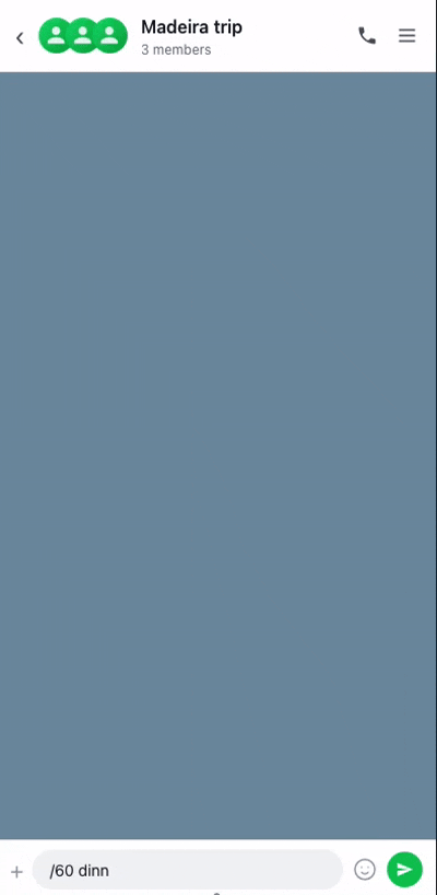 Bill The Splitter Chat